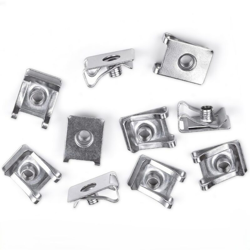 10x blaszka typu u m5 20x15 srebrna 11c m2006