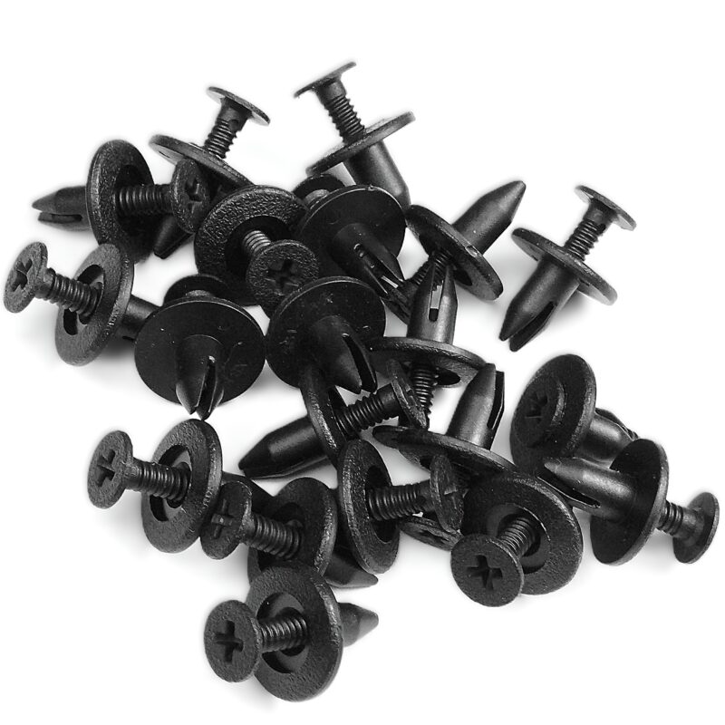 20x klip czarny 6.3 x 12.7 spinka tapicerki drzwi ford 11c p1016