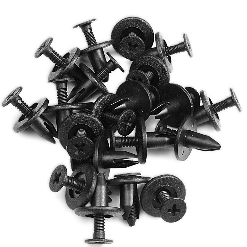 20x klip czarny 6.3 x 12.7 spinka tapicerki drzwi ford 11c p1016