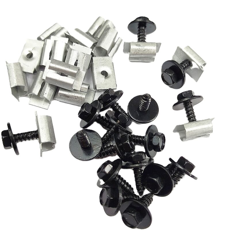 20 x gniazdo 11x18x3,5 wkręt 4,7 x 14 bmw audi vw ford