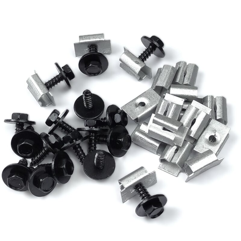 20 x gniazdo 11x18x3,5 wkręt 4,7 x 14 bmw audi vw ford